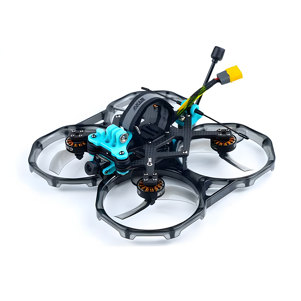 Axisflying cineon C35 3.5inch cinewhoop / cinematic drone - 6S Analog BNF（Clear Gray）