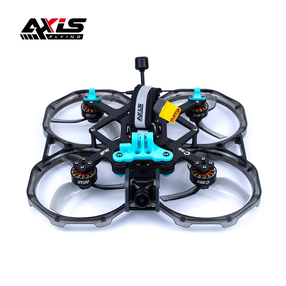 Axisflying cineon C35 3.5inch cinewhoop / cinematic drone - 6S HD BNF（Clear Gray）