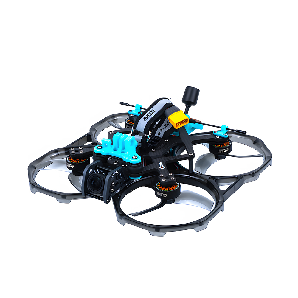 Axisflying cineon C35 V2 3.5inch cinewhoop / cinematic DJI O3 BNF - 4S/6S（Clear Gray）