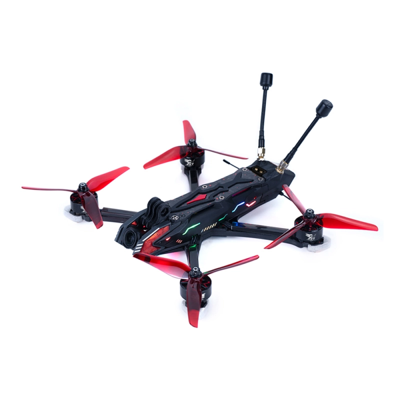 Axisflying MANTA 5 PRO High performance DIY 34 LED Drone 6S DJI O3 VTX with GPS DC /Square X Frame for Cinematic/Freestyle FPV Kits