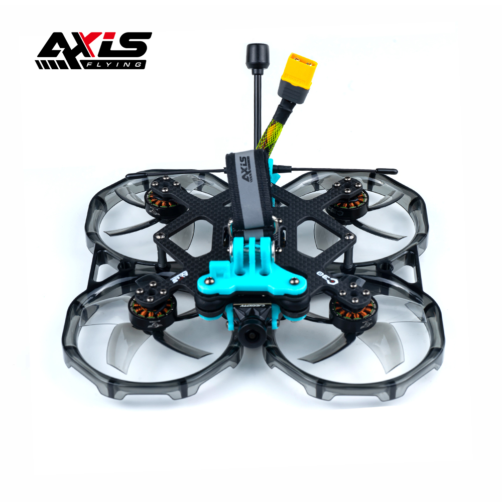 Axisflying cineon C30 3inch cinewhoop / cinematic drone - 6S HD BNF （Clear Gray）