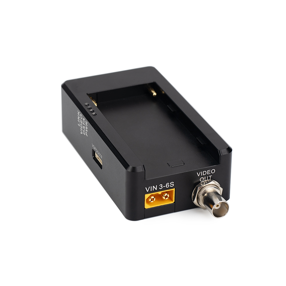 Optical fiber image data module for fpv