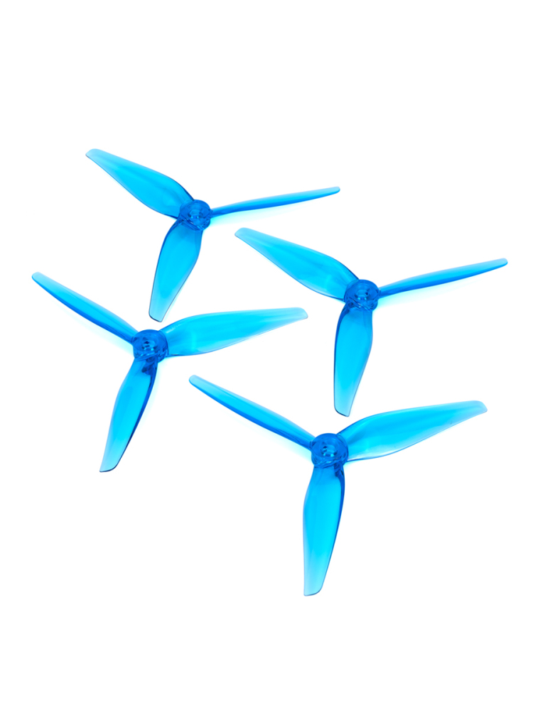 HQProp 5.1inches R37 Propellers Blue Color for Manta 5 SE FPV Drone FPV Accessories