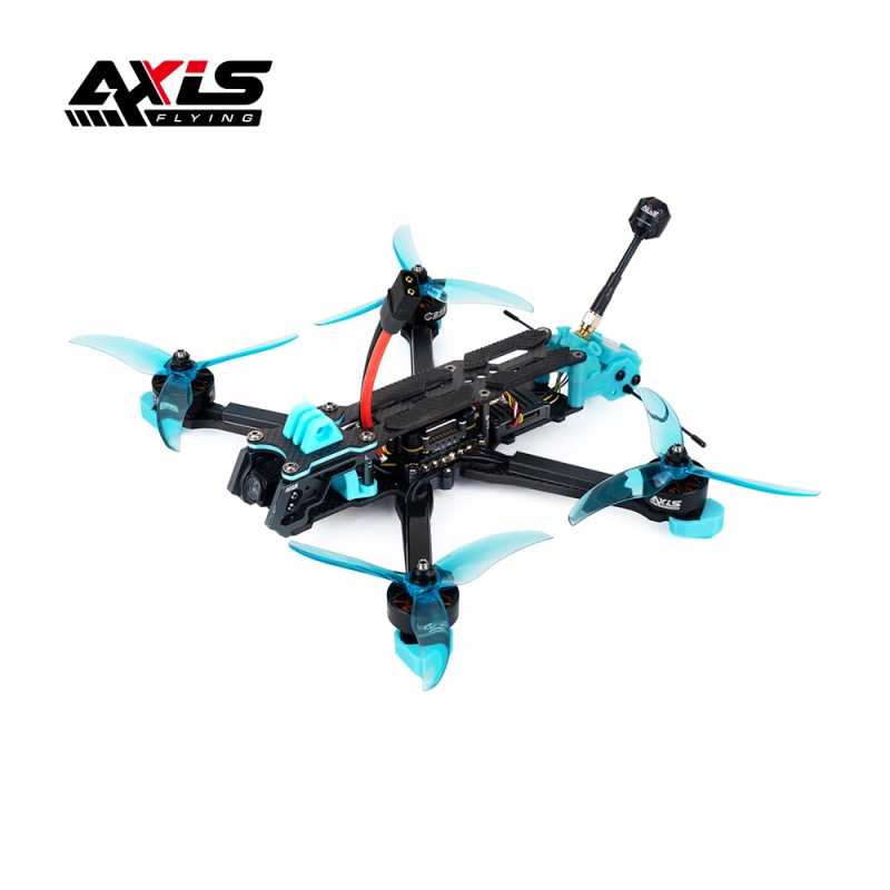 Axisflying MANTA5" / 5inch squashed X O4 litecamera Kit fpv freestyle with GPS -6S