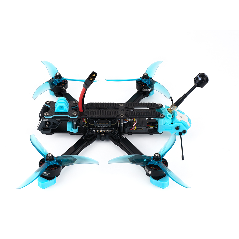 Axisflying MANTA5" / 5inch squashed X O4 litecamera Kit fpv freestyle with GPS -6S