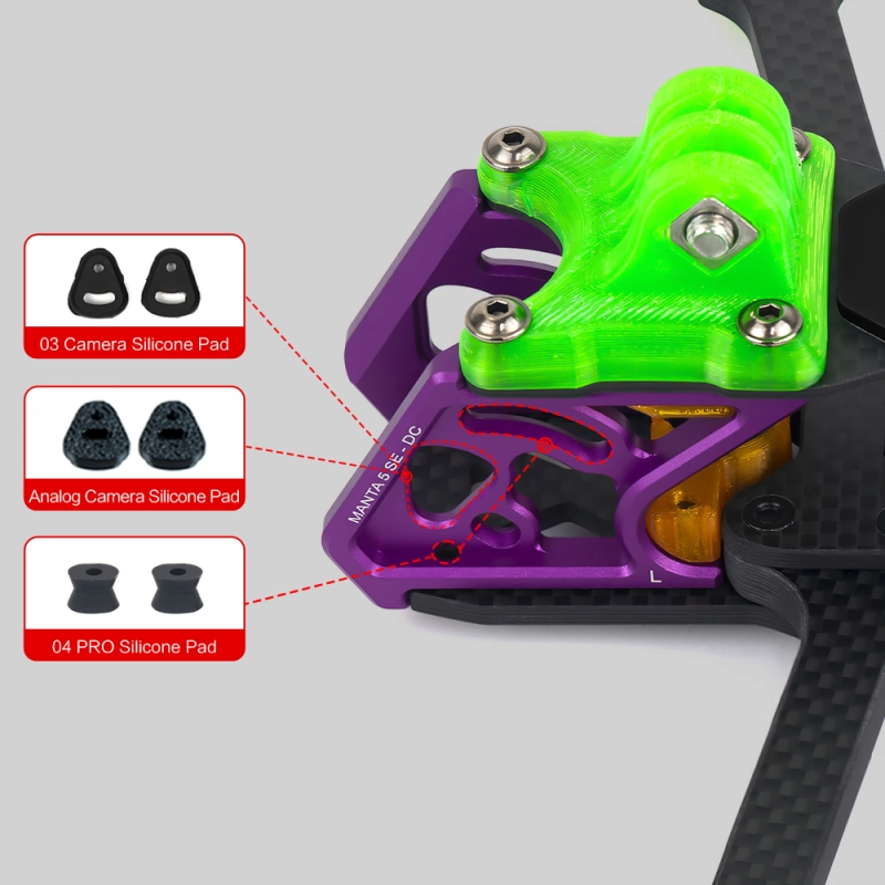 Axisflying DeadCat Manta 5 SE DC Frame For DIY FPV DJI O4 PRO