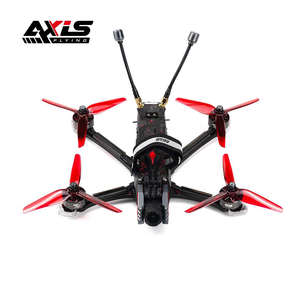 Axisflying MANTA 5 PRO High performance 34 LED Drone 6S DJI O4 Pro With GPS DC / Square X