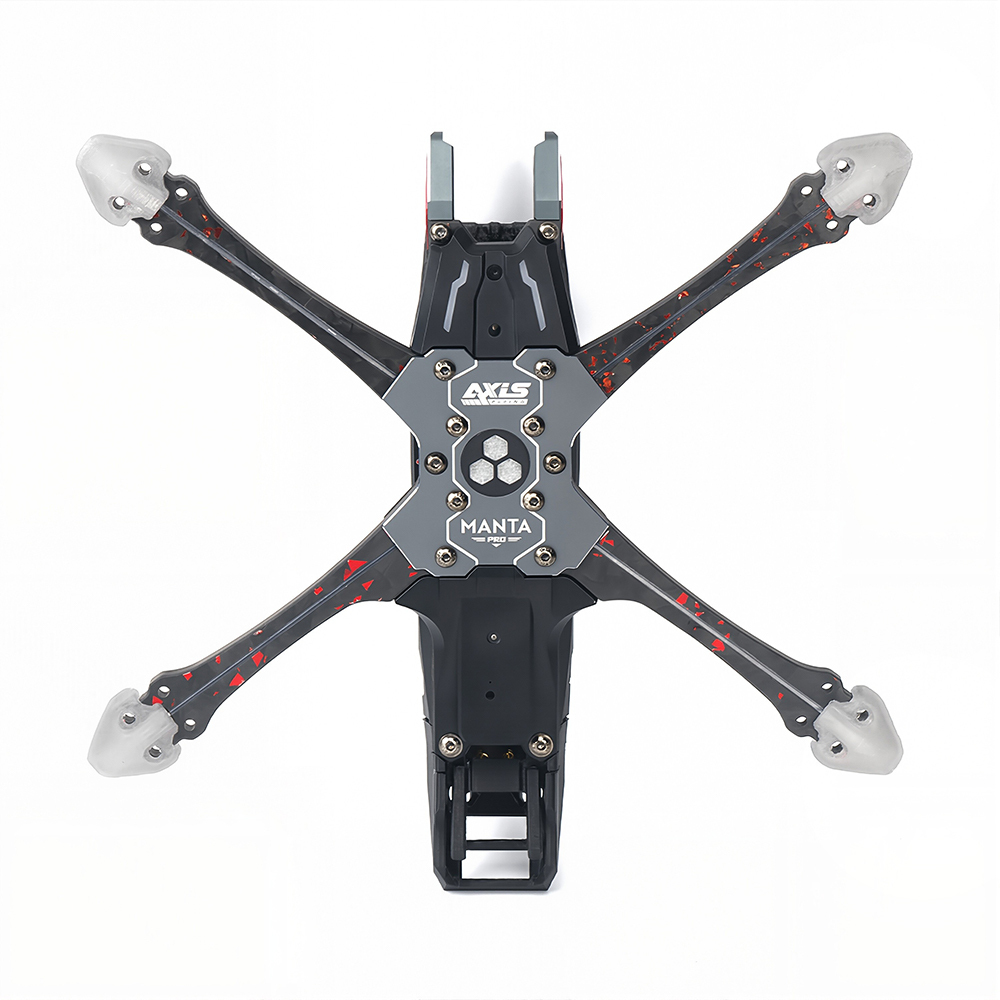 Manta 5 PRO 32 LEDS DIY personalized control Squashed X Drone Frame / O4 Pro