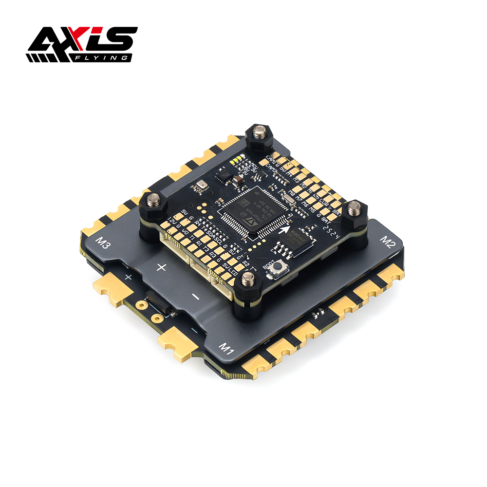 Axisflying ARGUS PRO ECO 100A+ F722 Stack 8S With heat dissipating aluminum parts for 15-inch FPV drones / 8-bit / 32-bit