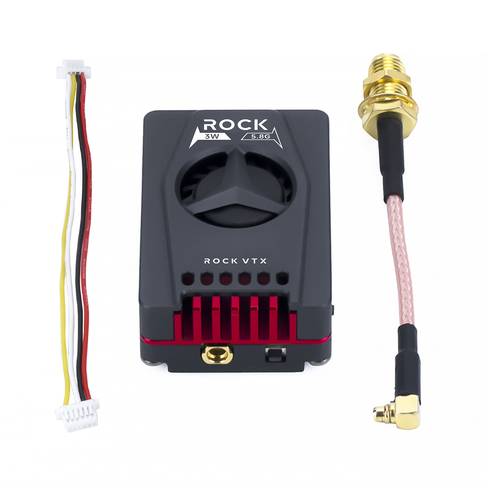 Axisflying ROCK 5.8G 3W Built-in MLC anti-interference Dual-core Image Transmission For Drone