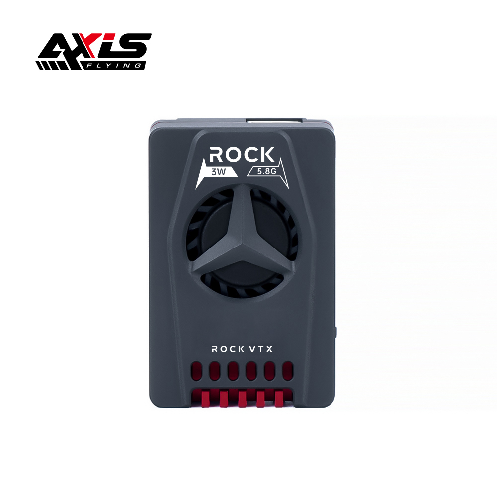 Axisflying ROCK 5.8G 3W Built-in MLC anti-interference Dual-core Image Transmission For Drone