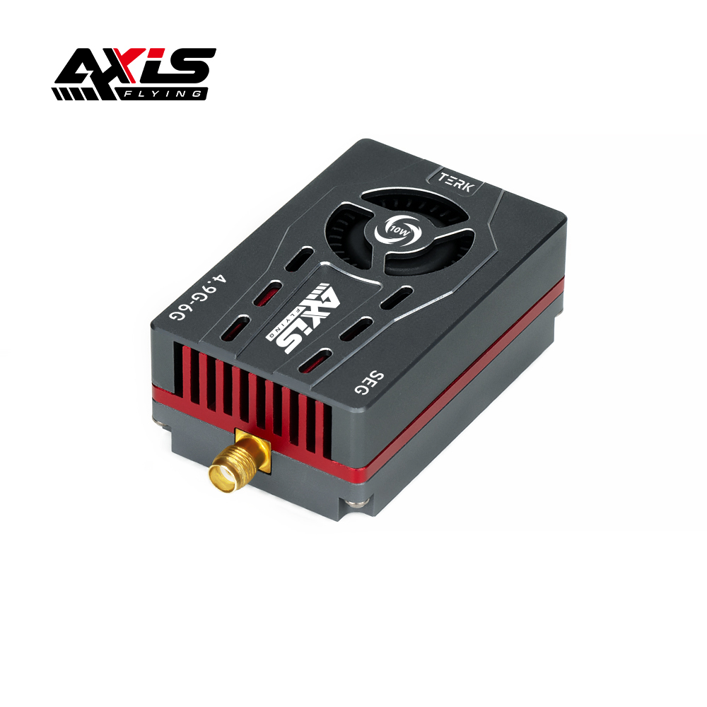 Axisflying 4.9G-6G SEG 10W VTX ANALOG TERK Transmitter High Power FPV Transmitter Module