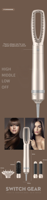 Hot Sale Factory Price Auto Twist Hair Dryer Brush Hot Air Hair Straightener Dryer Curler Curling Irons 5 in 1 Hair Styler