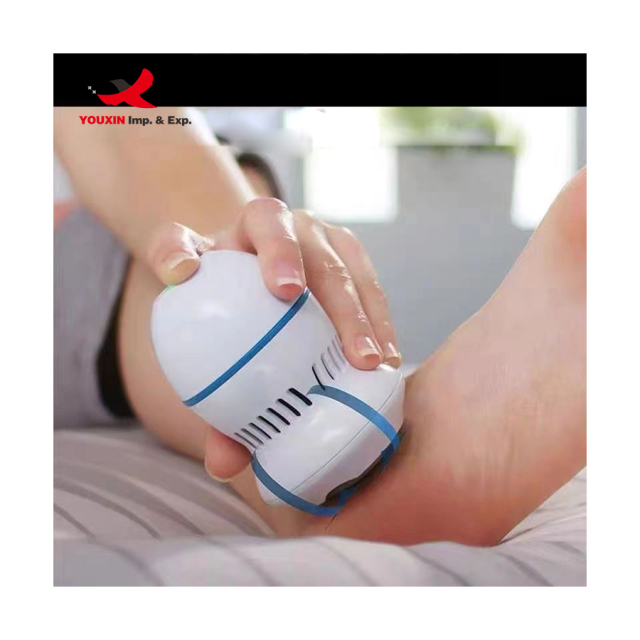 wholesale Electric Foot Grinder USB Rechargeable Two-speed Adjustment and 6 Grinding Heads Callus Dead Skin Removal
