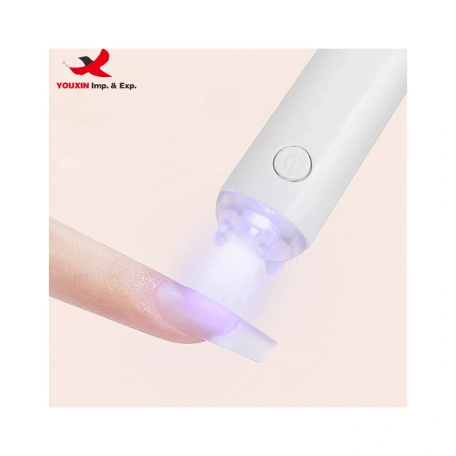 Wholesale Handheld Mini Nail Lamp UV Led Portable USB 3w Gel Led Light mini UV Nail Lamp One Finger Nail Lamp