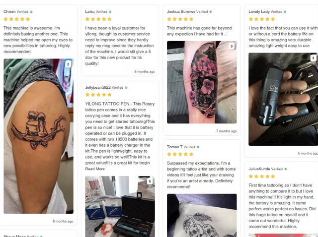 Newest Y15 Professional Tattoo Supply Tattoo Machine Robert Rotary Tattoo Pen Machine