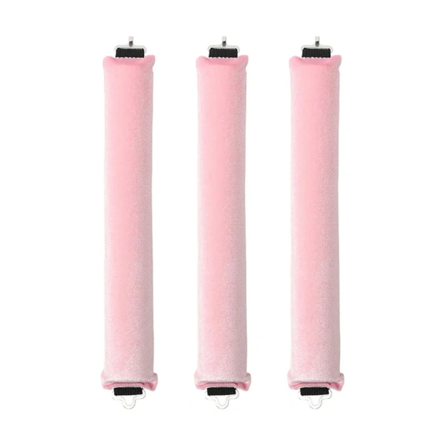 Factory Direct Sale Hair Curler Heatless Sleeping Hair Roller Rubber  Hair Curling Rod