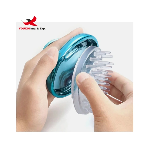 Drop Shipping Scalp Care Air Cushion Design Head Massage Shampoo Brush Soft Brush Teeth Manual Cleaning Massaging Hair Brush