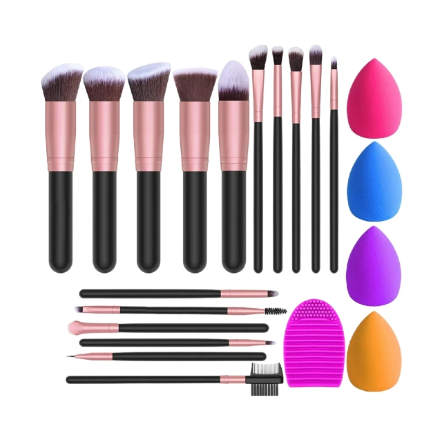Hot Selling Professional Makeup Brush Net Custom Logo Plastic Makeup Brush Protective Cover