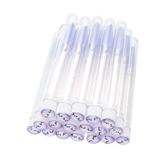 Wholesale Lash Brush Disposable Eyelash Brushes Mascara Wands Tube for Eyelash Extensions