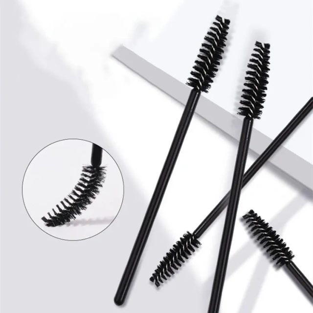 Factory manufacture various eyelash brushes Bendable eyelash cleaning brushes eyelash makeup tool