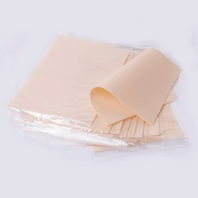 Double Blank Inkless Practice Skin For Eyebrow Microblading Permanent Makeup Tattoo Skin Practice Tattoo Fake Skin