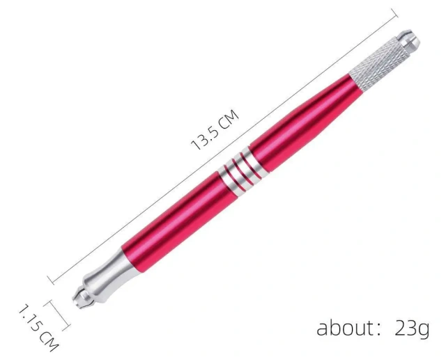 Double-ended Semi-permanent Tattoo Open  Hand  Pen Metal Mist Brow Bleach Lip Eyeliner Tattoo tools Supplies