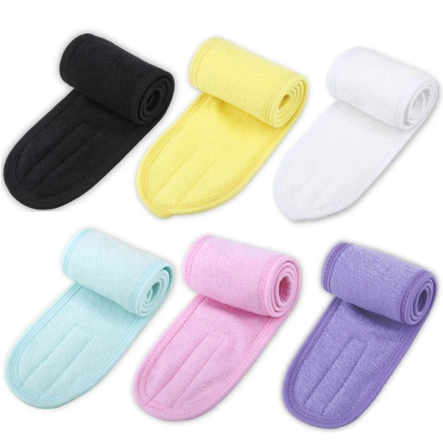 Spa Facial Headband Washing Face Adjustable Hair Band Beauty Salon Makeup Wrap Hair Band Hair Accessories Headwrap