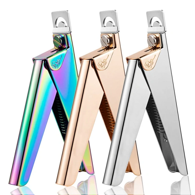 Professional Nail Art Tools U-shaped Stainless Steel French Nail Artificial False Nail Tip Cutters Clipper Trimmer Manicure
