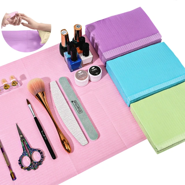 20pcs Waterproof Tattoo Clean Pad Mat Medical Paper Tablecloths Double Layer 45*33cm Sheets Disposable Tattoo Accessories