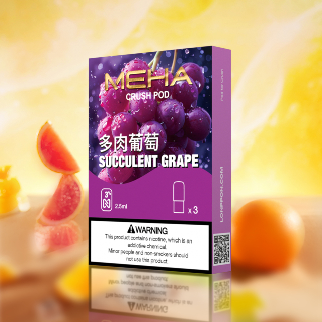 MEHA 魅嗨五代煙彈 最新款到貨  台灣現貨【全場只賣正品】買四盒送一隻五代方形主機 電子煙MEHA（魅嗨）