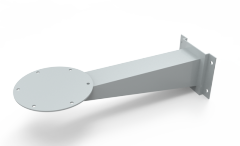 SS316L Wall Mounting Bracket For PTZ Camera(Anti-shaking Type optional)