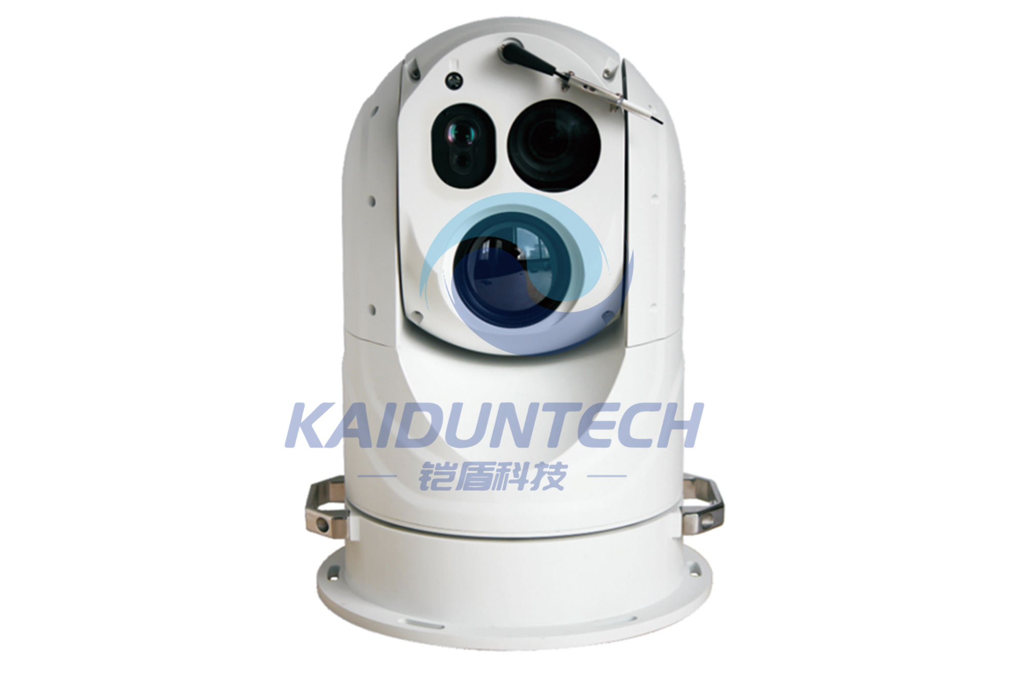 Trispectrum lmage-Stabilized Turret Camera