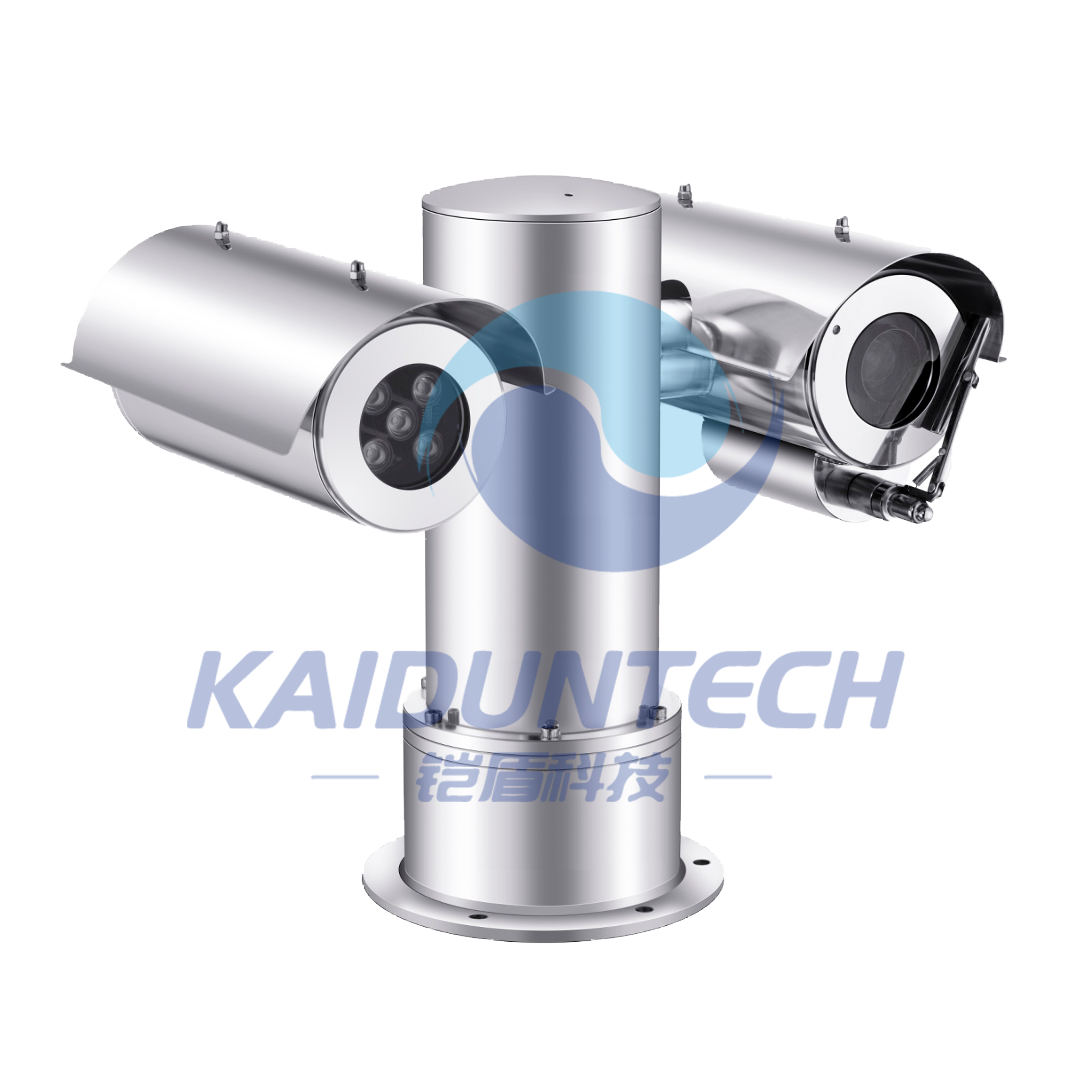 Explosion-proof Anti-Corrosion IR PTZ  Starlight WDR Analogue Camera With Wiper