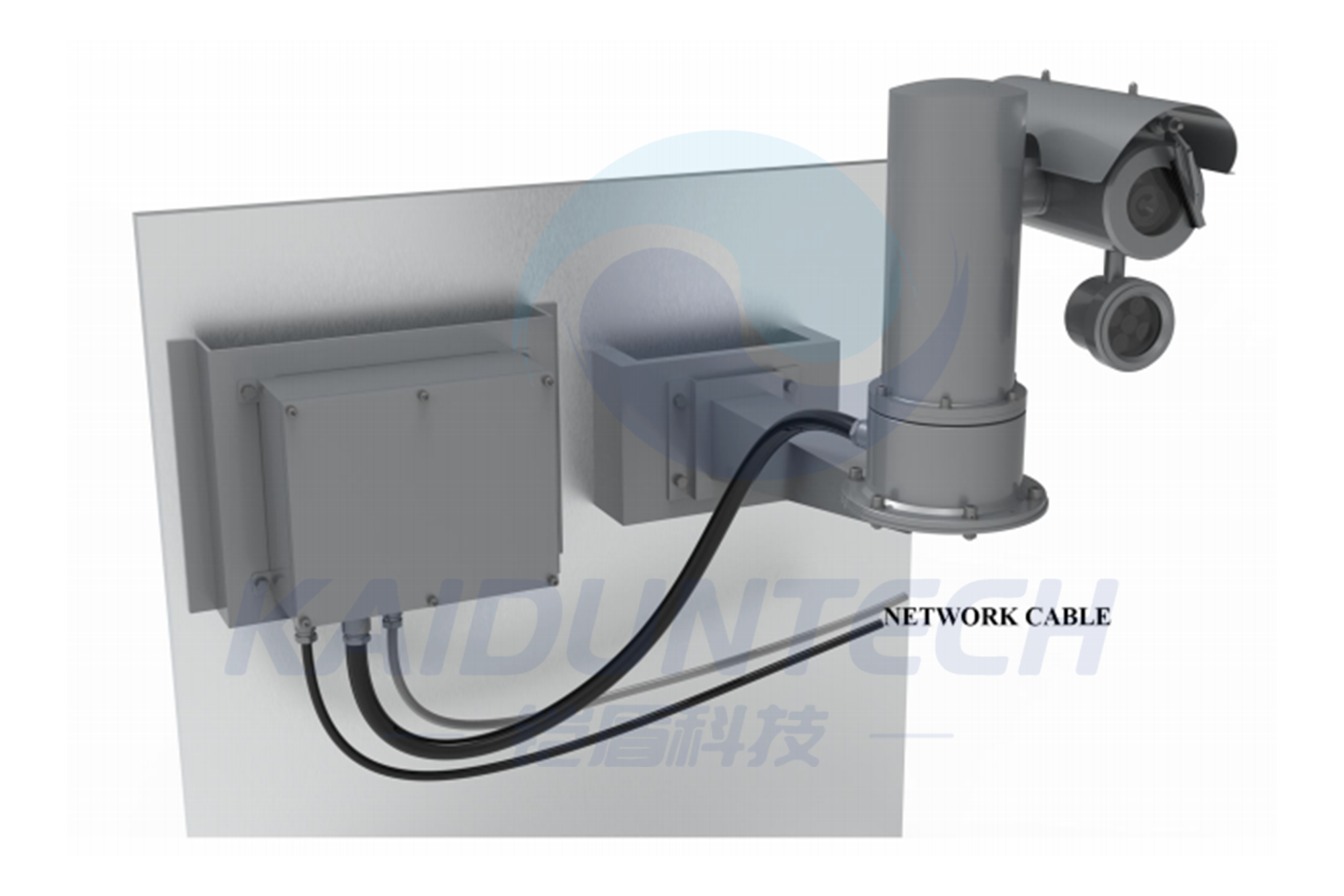 DNV Type Approval Marine Grade Anti-Corrosion PTZ IR Camera