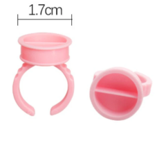 100pcs/bag Glue Ring Holder forEyelash Extensions Accessories