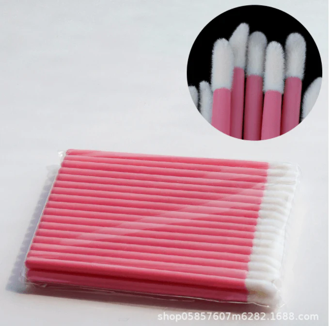 50Pcs/lot Disposable Makeup LipBrush Eyelash Cleaning CosmeticMake Up Tools Accessories