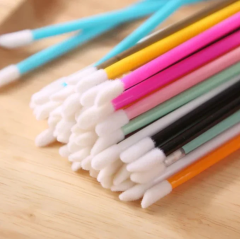 50Pcs/lot Disposable Makeup LipBrush Eyelash Cleaning CosmeticMake Up Tools Accessories