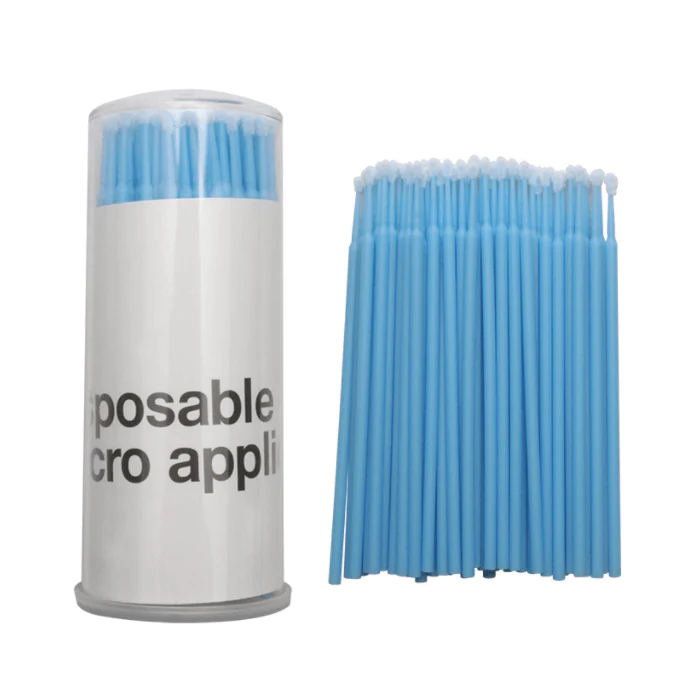 100pcs Disposable Micro Brushes for Eyelash Extensions Accessories