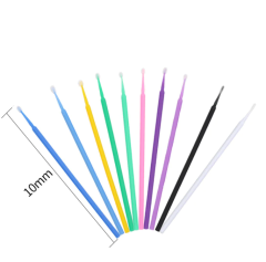 100pcs Disposable Micro Brushes for Eyelash Extensions Accessories