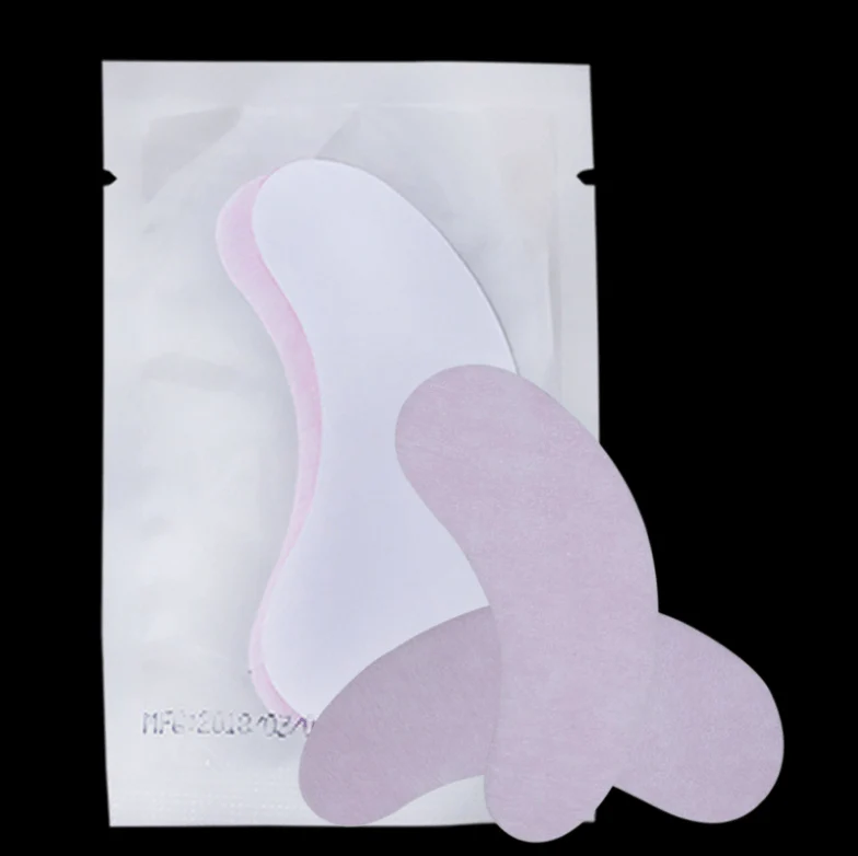 50pairs/pack Pink & Blue Under Eye Pads for eyelash extensions