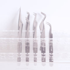 Silver Tweezers More Durable ForEyelash Extension Tools Accessories