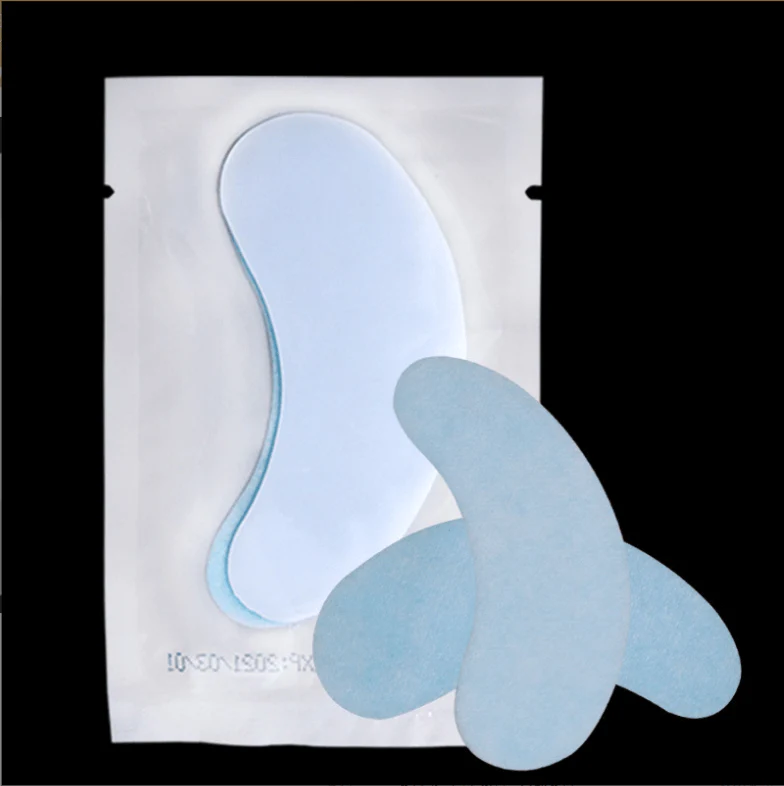 50pairs/pack Pink & Blue Under Eye Pads for eyelash extensions