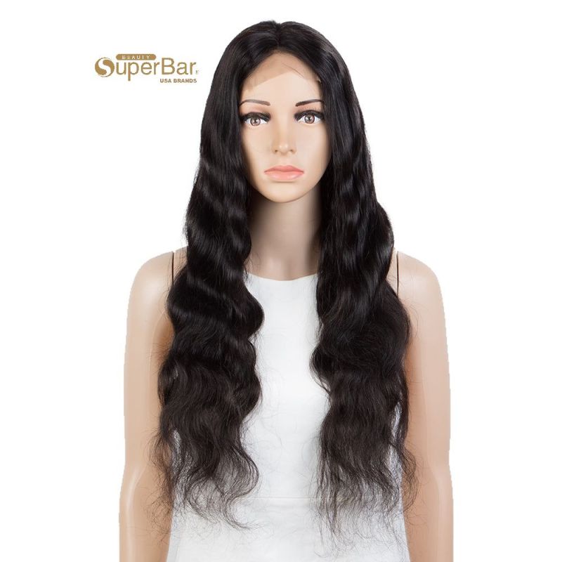 Rebecca Fashion Remy Human Hair Wigs 4x4 LaceFrontal Wigs Body Wave Hair Wig 150% Density NaturalColor