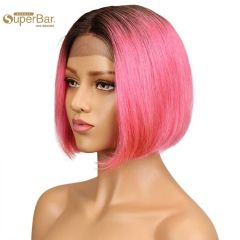 Superbar Short Ombre Bob Human Hair Wig100% Human Hair Wigs