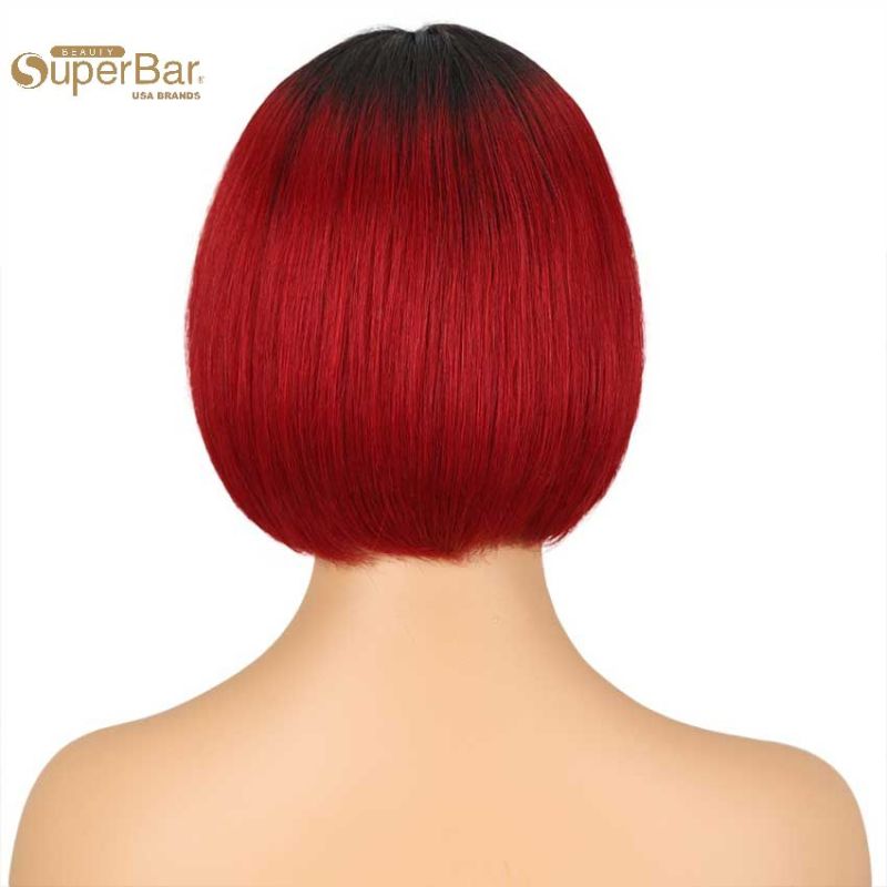 Superbar Short Ombre Bob Human Hair Wig100% Human Hair Wigs