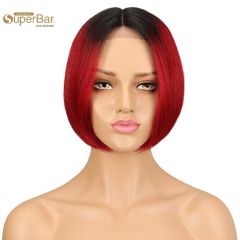 Superbar Short Ombre Bob Human Hair Wig100% Human Hair Wigs