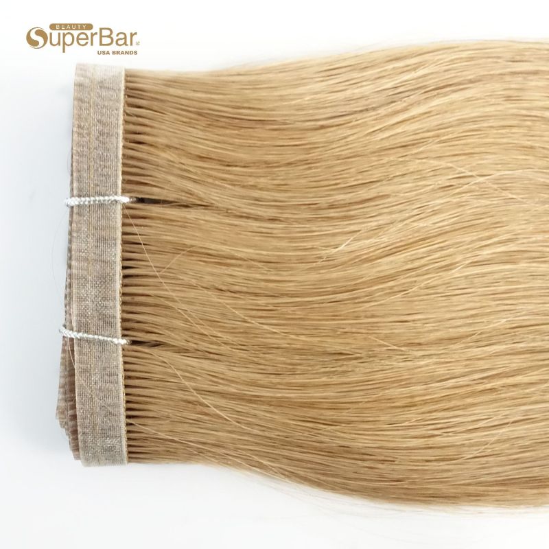 Superbar 20inch #10 PU tape in hair with weft