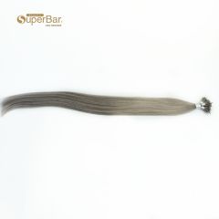 Superbar #Gray 24 inch plastics tip in hair