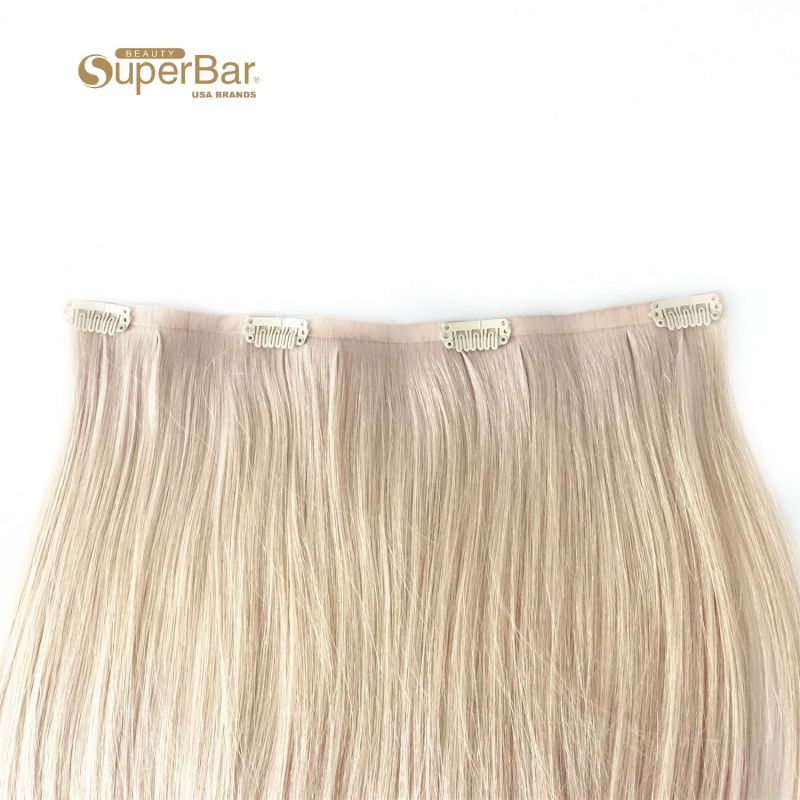 Superbar #60 clip in hair with PU